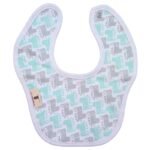 Dinosaur Print Baby Bib – Green