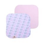 Dinosaur Print Baby Cloth - Pink