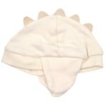 Dinosaur Baby Hat - Cream