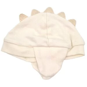 Dinosaur Baby Hat - Cream