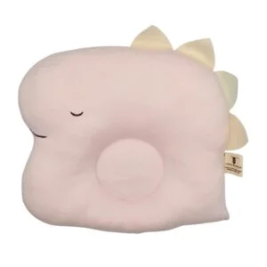 Dinosaur Baby Pillow – Pink