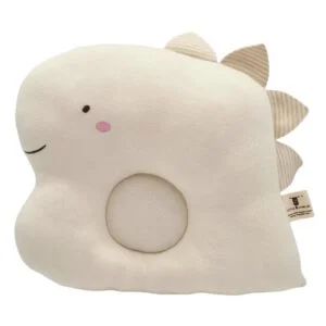 Dinosaur Baby Pillow – Cream